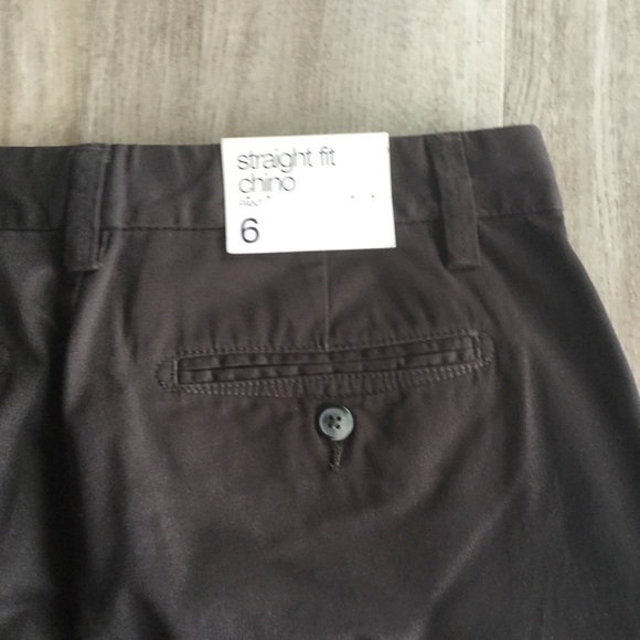 NWT Gap Chinos size 6 Black - Picture 2 of 4